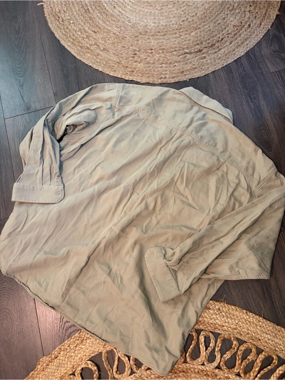 Carhartt Flame Resistant Lightweight Twill Shirt Mens Rugged CAT 2 FR Khaki 3X
